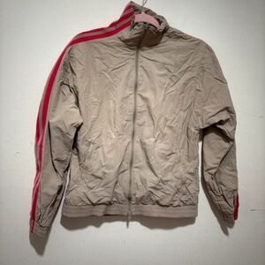 adidas Beige and Red Utility Jacket